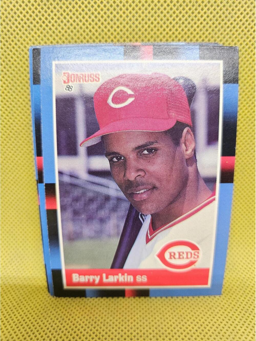 Barry Larkin - HOF - 1988 Donruss #492 - Reds - RAW Mint